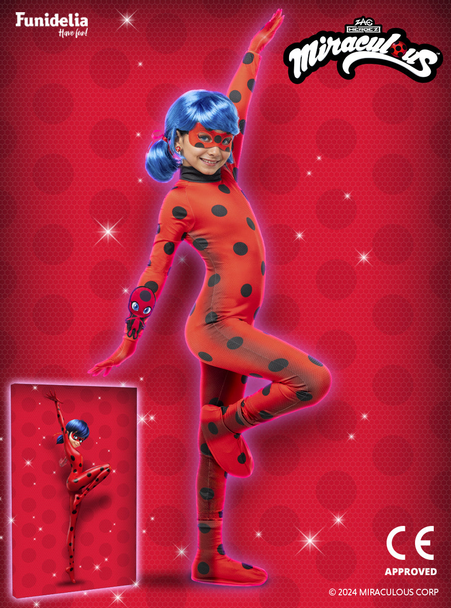 Déguisement Miraculous Ladybug avec accessoires pour fille