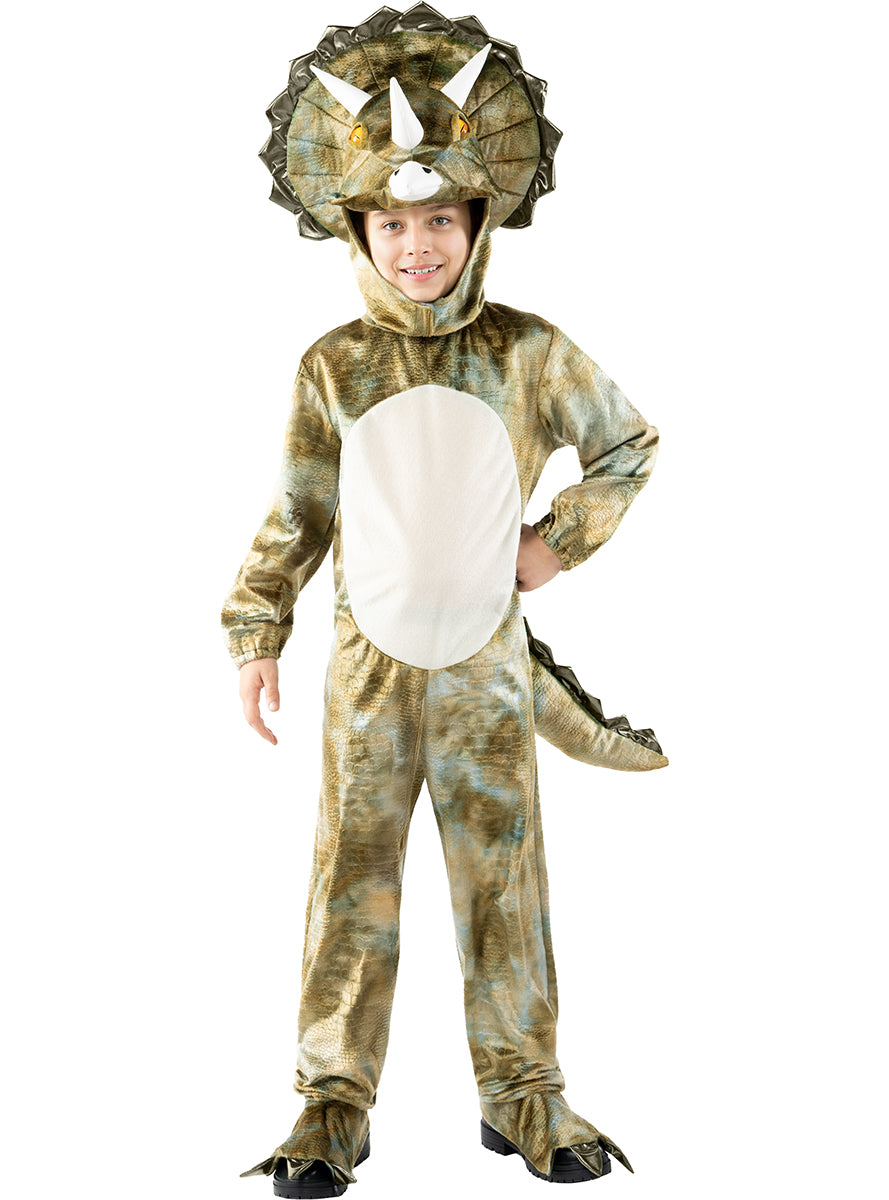 Costume de dinosaure Tricératops pour enfant