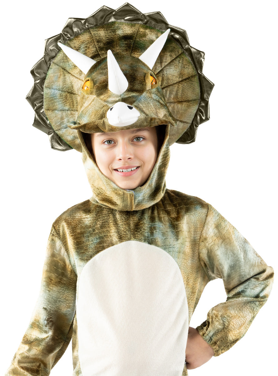 Costume de dinosaure Tricératops pour enfant