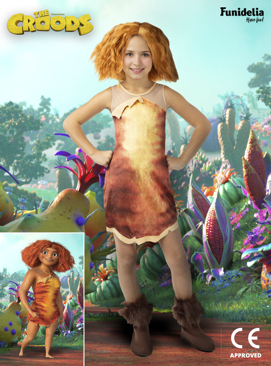 Déguisement dEep pour fille - Les Croods