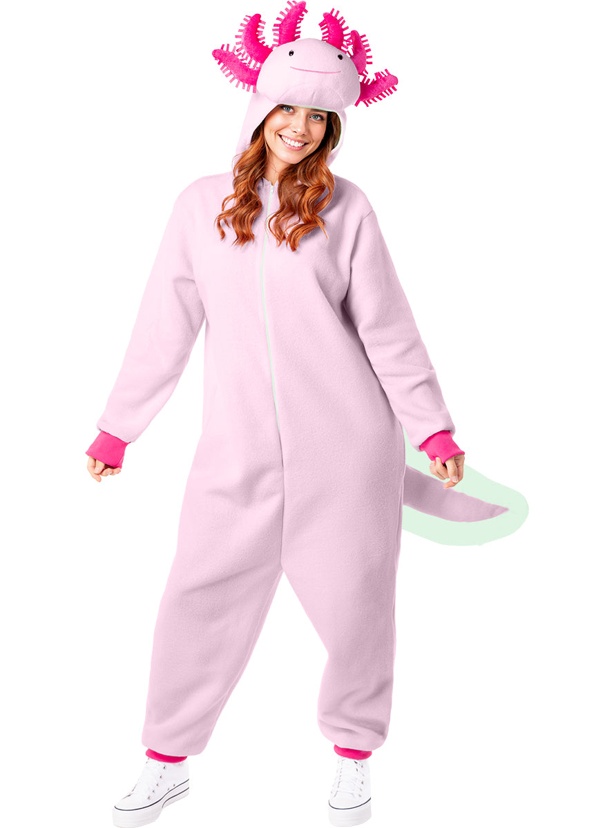 Costume daxolotl pour adulte