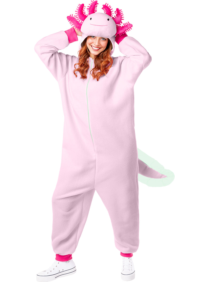 Costume daxolotl pour adulte