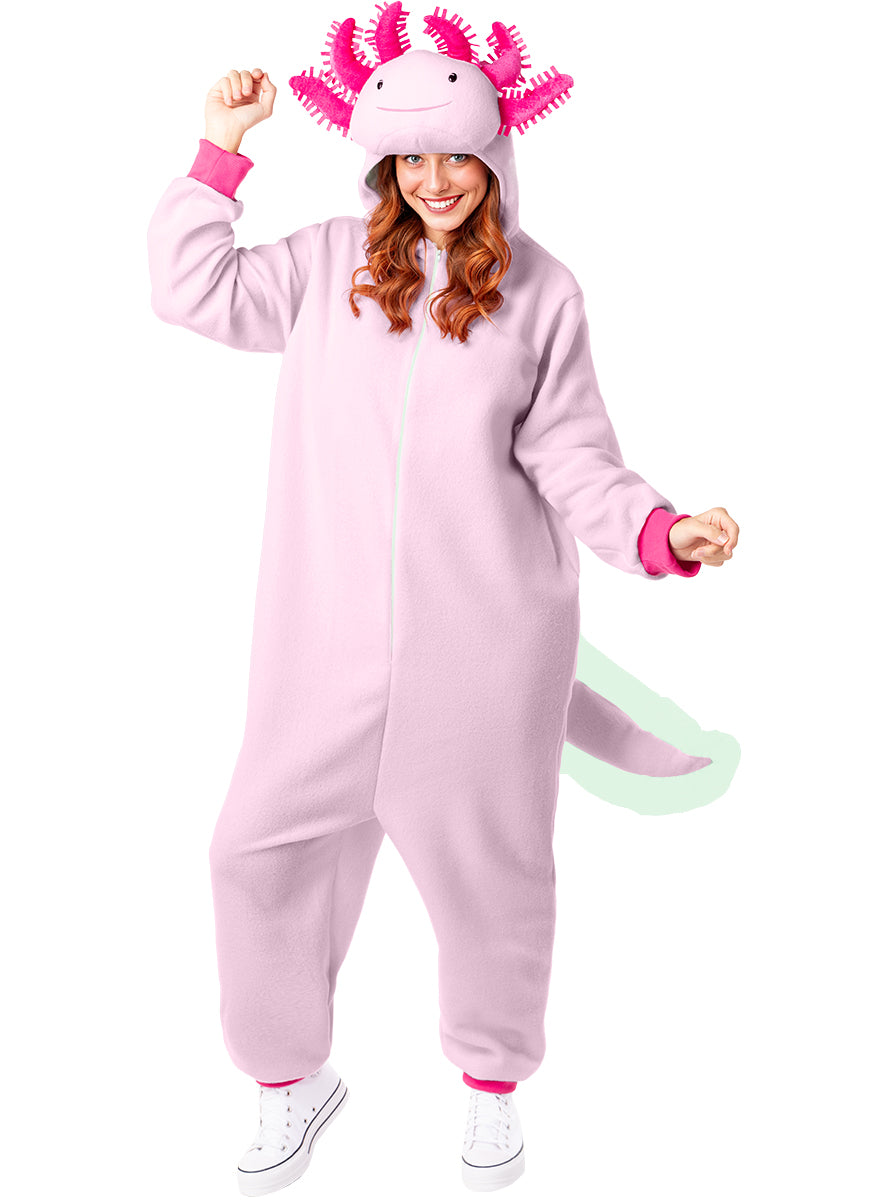 Costume daxolotl pour adulte