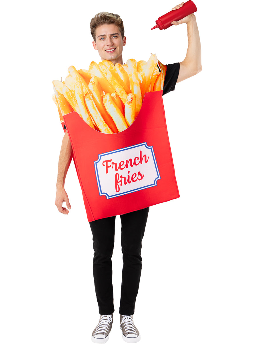 Costume de frites pour adulte