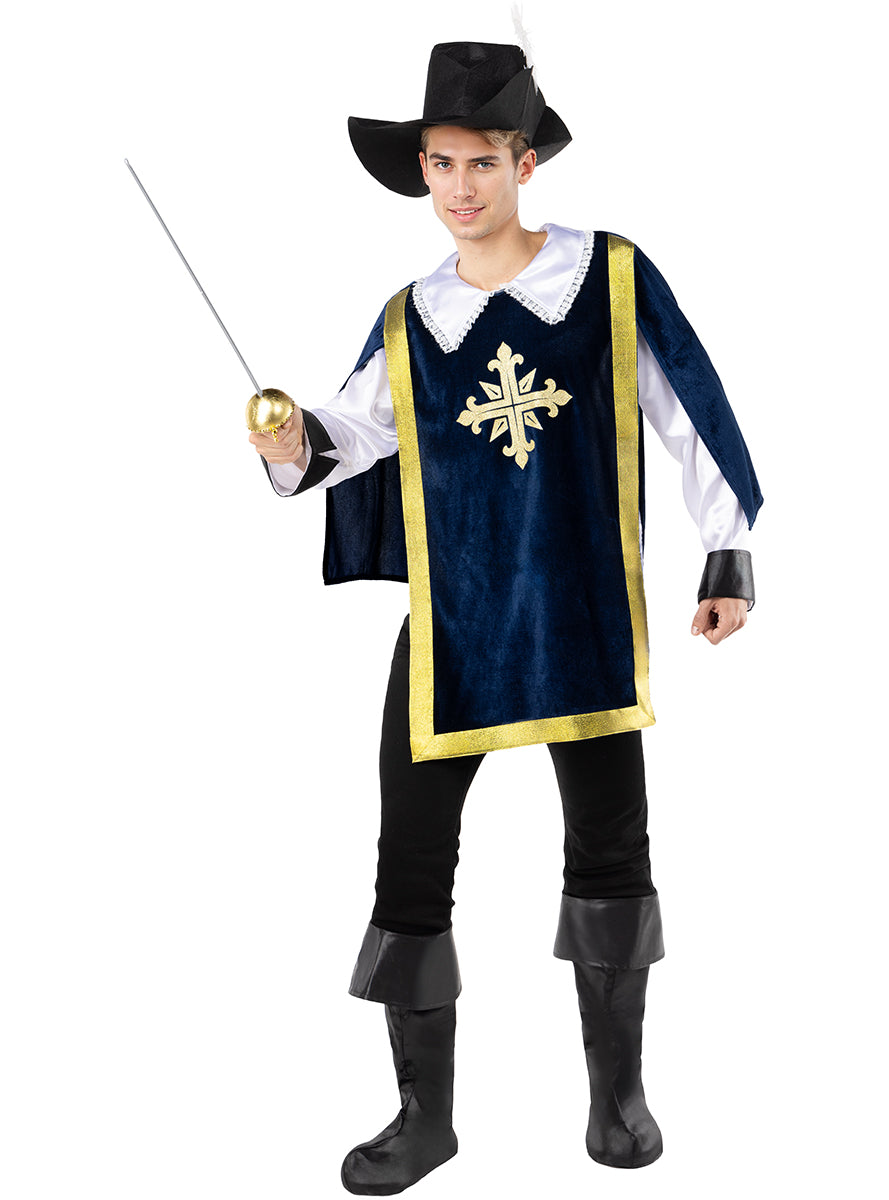 Déguisement de mousquetaire pour homme