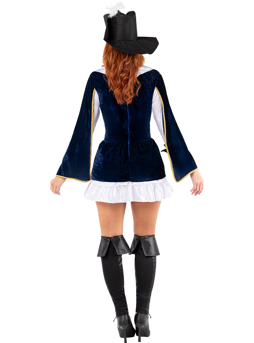 Déguisement de mousquetaire femme