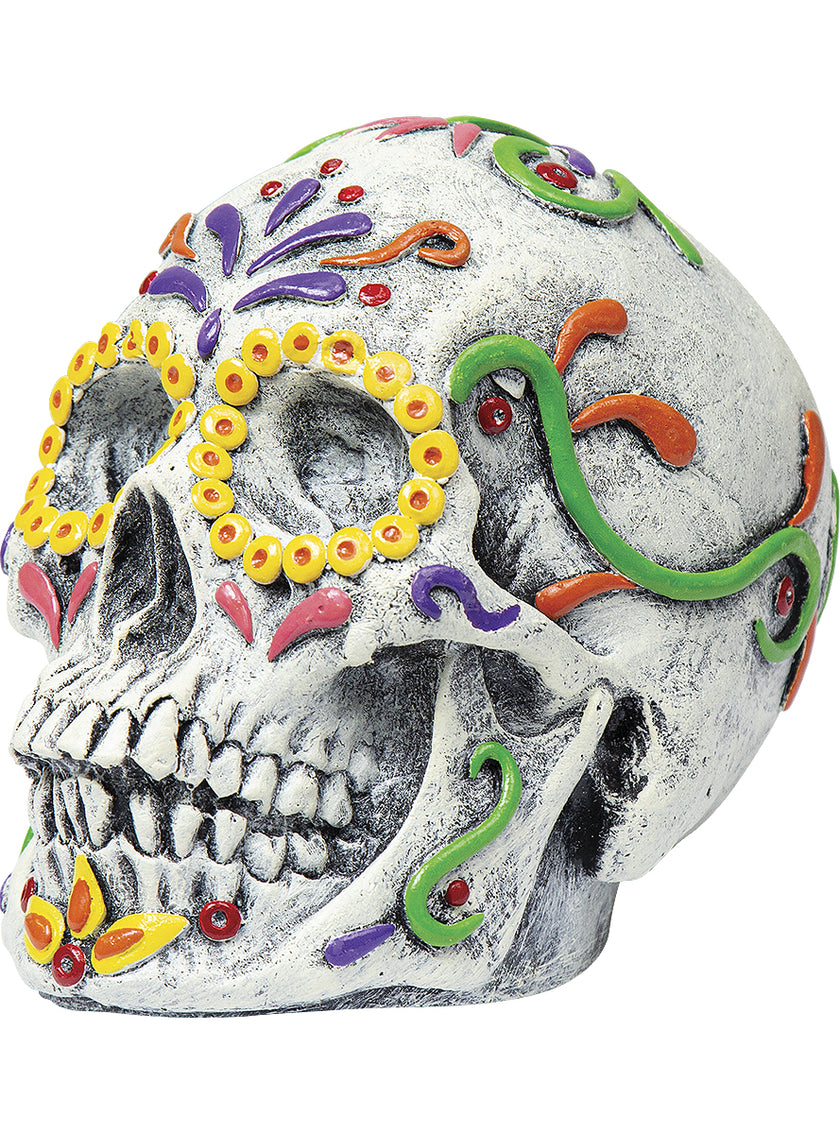 Crâne décoratif Catrina Jour des morts