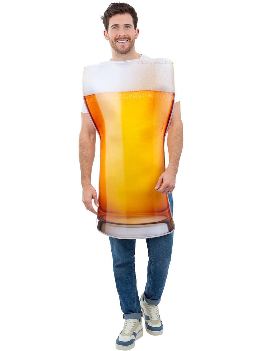 Déguisement verre de bière