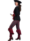 Déguisement pirate Lady Burgundy femme