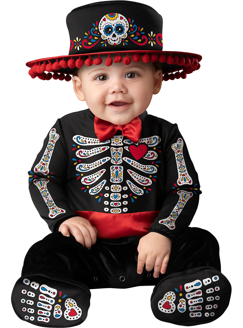 Déguisement Dia de los Muertos bébé