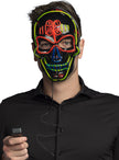 Masque squelette LED