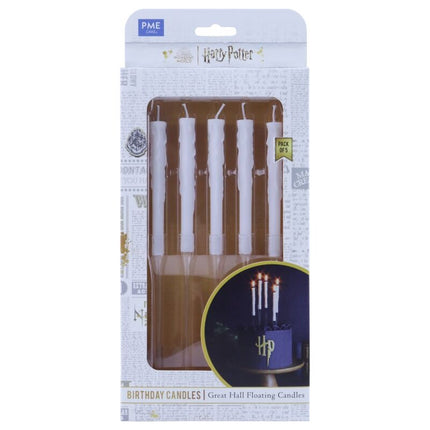 5 bougies à effet flottant - Harry Potter