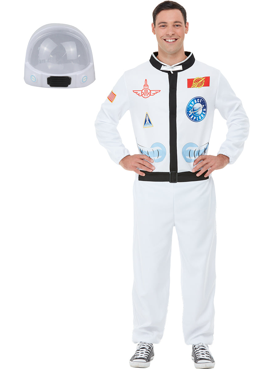 Déguisement d'astronaute avec casque grande taille