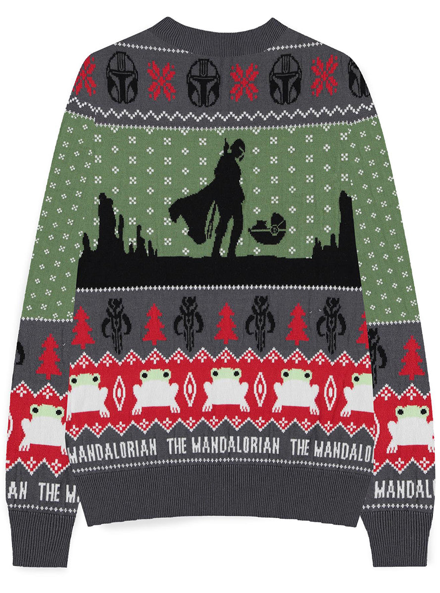 Pull de Noël Baby Yoda The Mandalorian homme - Star Wars