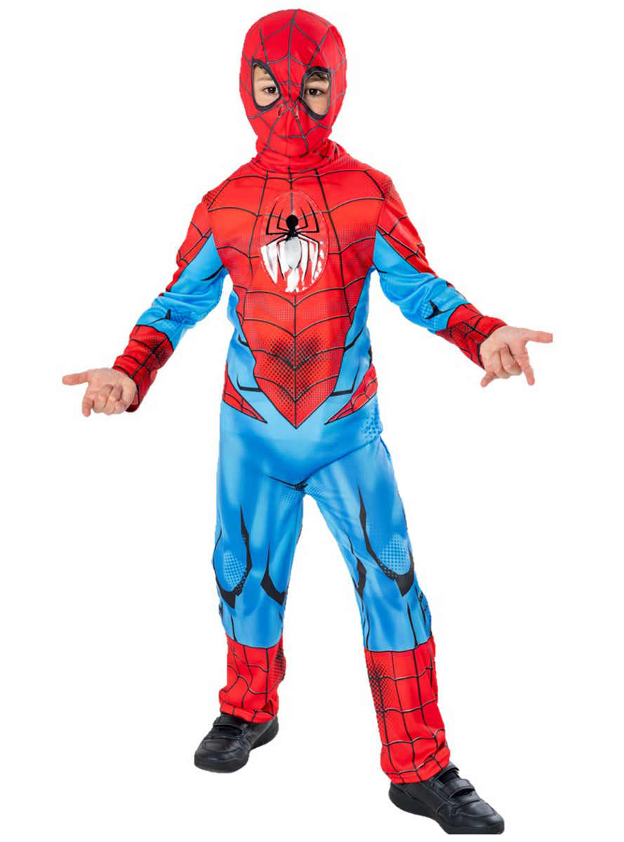 Déguisement Spiderman Green Collection pour garçon