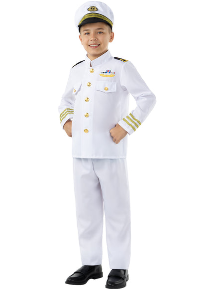 Déguisement de capitaine de la marine pour garçon