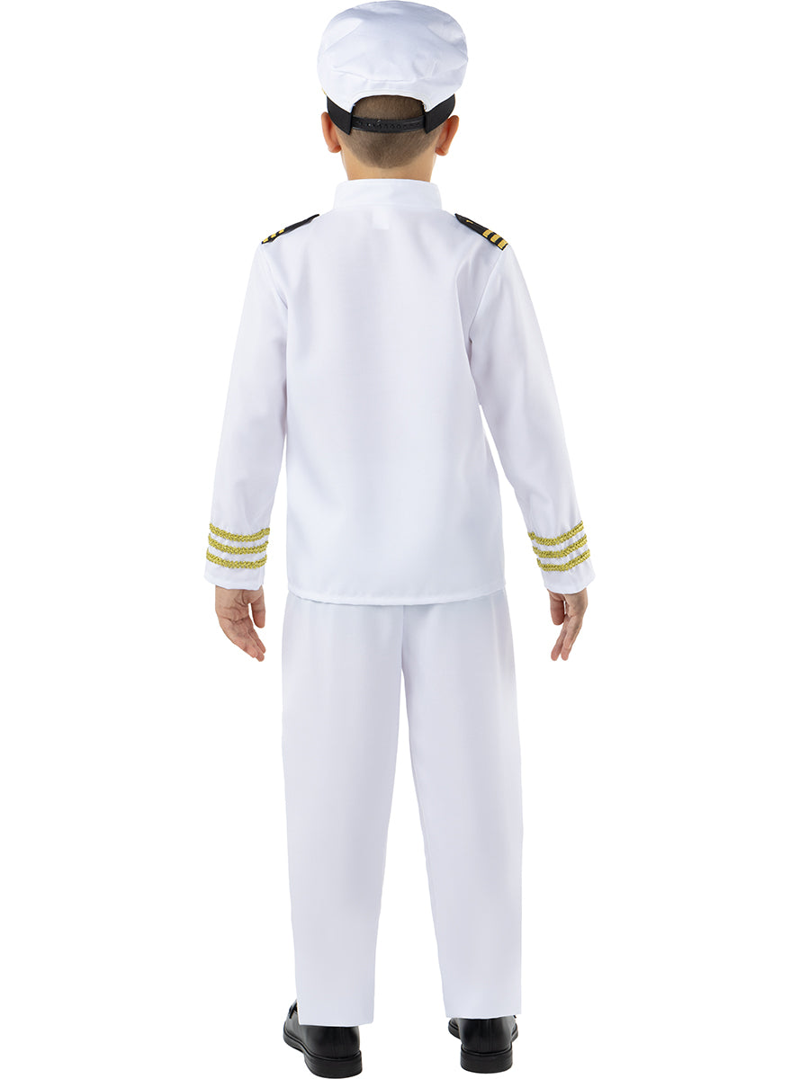 Déguisement de capitaine de la marine pour garçon