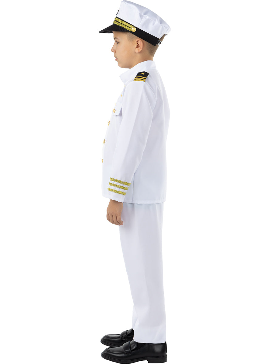 Déguisement de capitaine de la marine pour garçon
