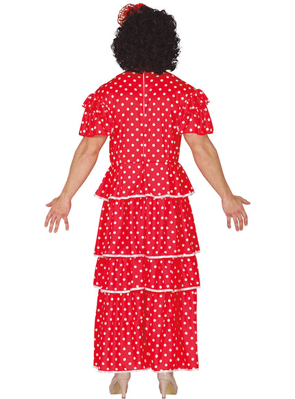 Déguisement de flamant rose andalou pour homme