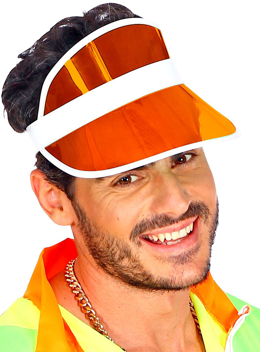 Visière orange