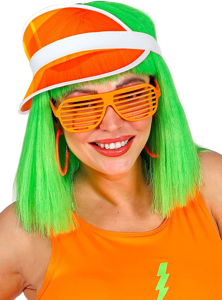 Visière orange