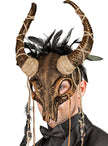 Masque de squelette chaman pour adulte