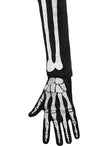 Déguisement de squelette avec gants pour enfants