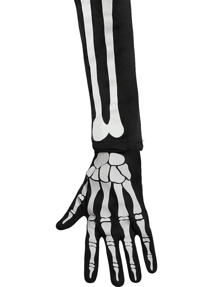 Déguisement de squelette avec gants pour enfants