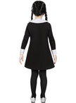 Déguisement Wednesday Addams avec perruque fille - La Famille Addams