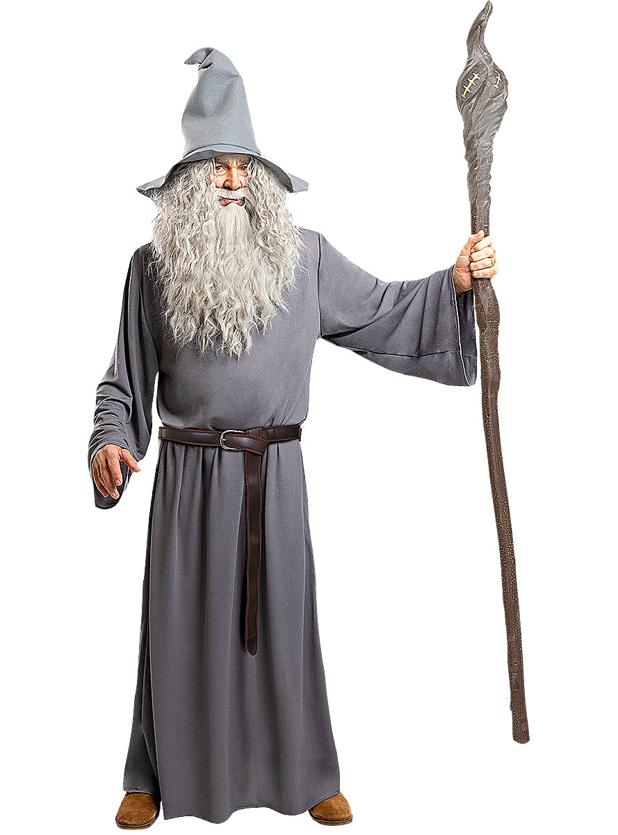Déguisement Gandalf avec perruque pour homme - Le Seigneur des Anneaux