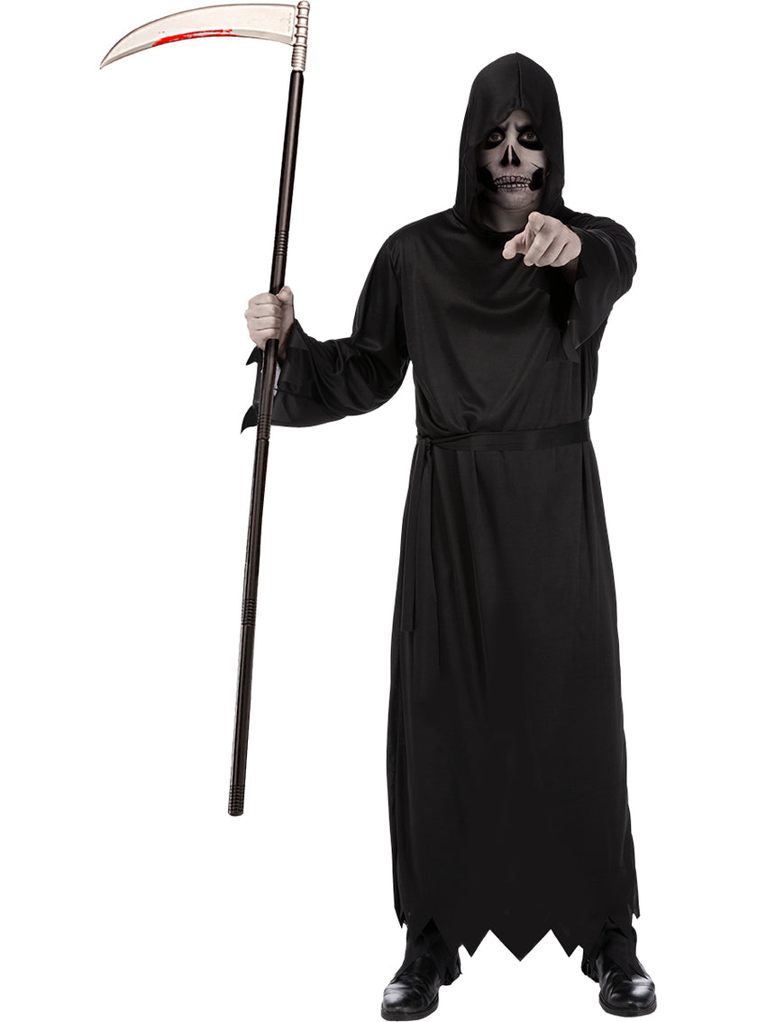 Déguisement de la mort avec accessoires pour adulte taille grande