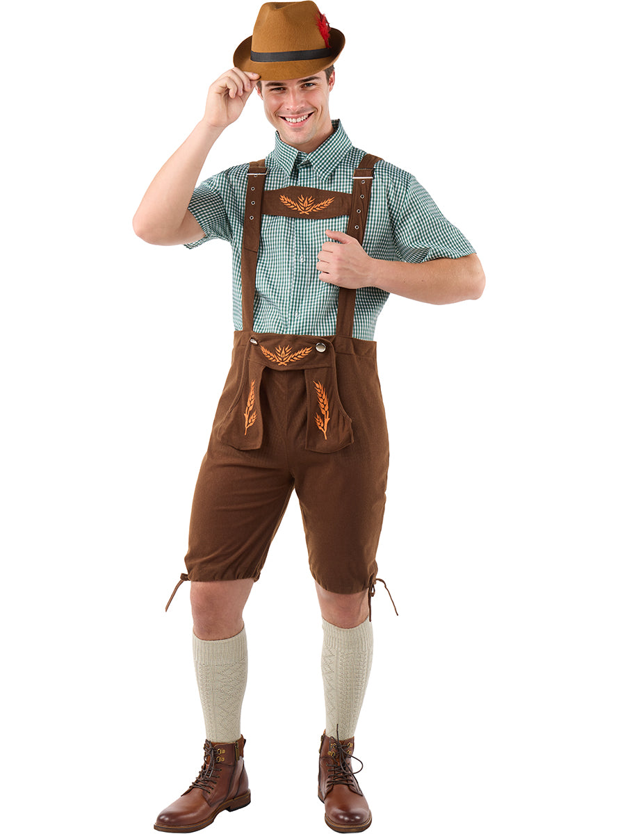 Déguisement Oktoberfest avec accessoires pour homme grande taille