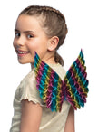 Ailes d'ange arc-en-ciel