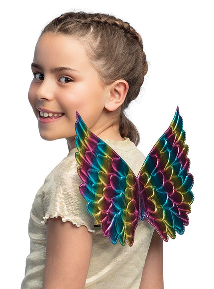 Ailes d'ange arc-en-ciel