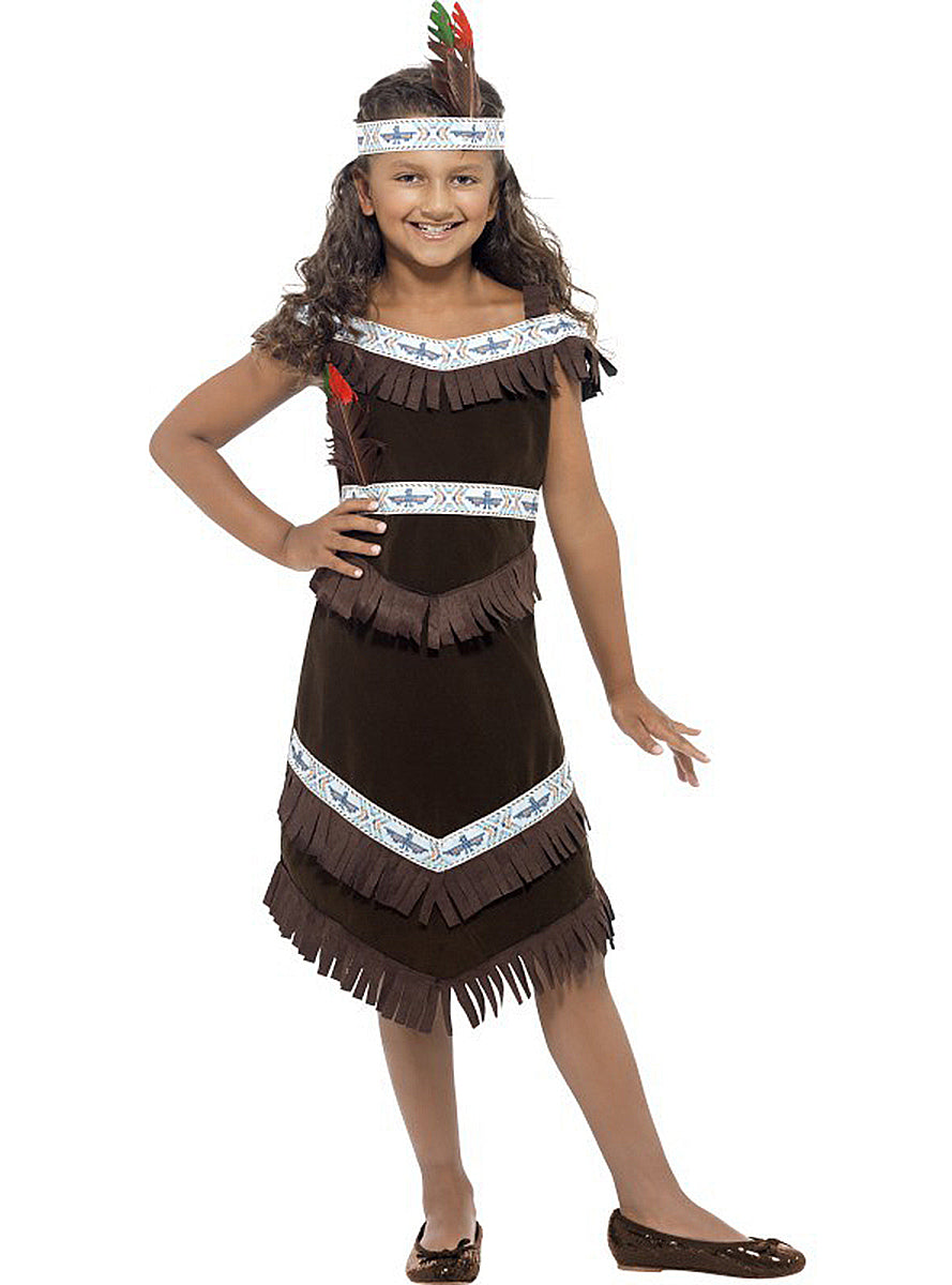 Déguisement indien apache pour fille
