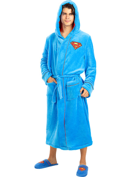 Peignoir Superman pour adulte taille grande