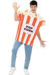 Déguisement sac de pop-corn pour adulte taille grande