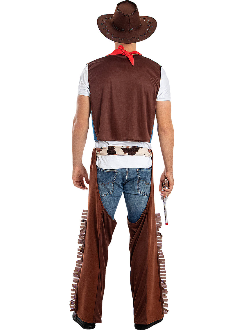 Déguisement de cow-boy pour homme taille grande