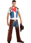 Déguisement de cow-boy pour homme taille grande