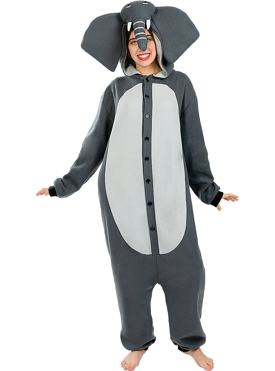 Déguisement onesie éléphant taille grande