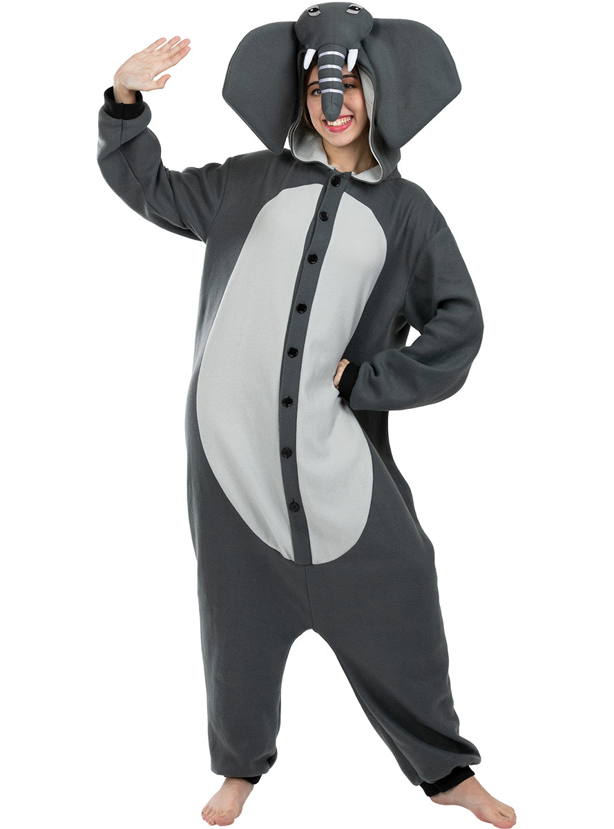 Déguisement onesie éléphant taille grande