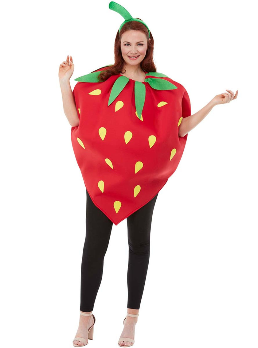 Déguisement fraise taille grande