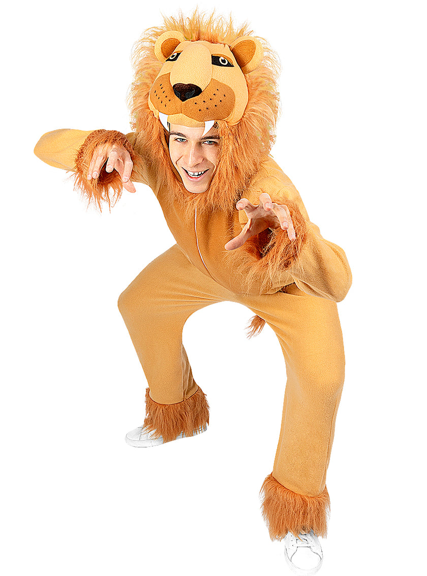 Déguisement de lion pour adulte taille grande