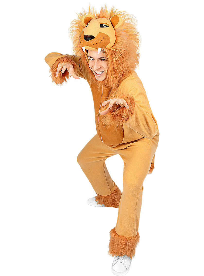 Déguisement de lion pour adulte taille grande