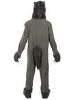 Déguisement de loup gris taille grande