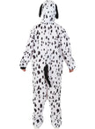 Déguisement combinaison dalmatien pour adulte taille grande