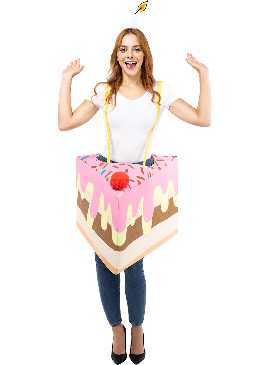 Déguisement gâteau d'anniversaire pour adulte taille grande