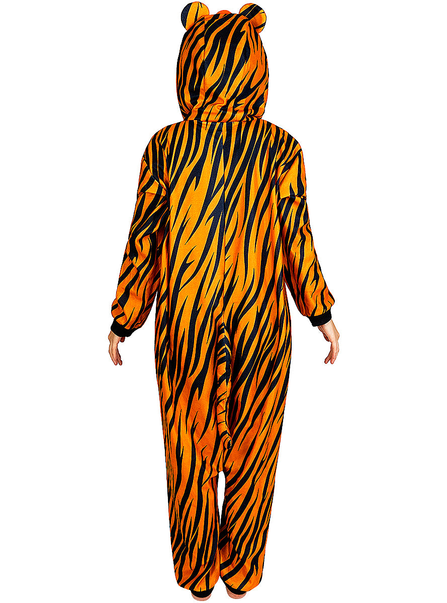 Déguisement combinaison tigre pour adulte taille grande