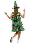 Déguisement de sapin de Noël pour femme taille grande