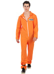 Déguisement de prisonnier orange taille grande